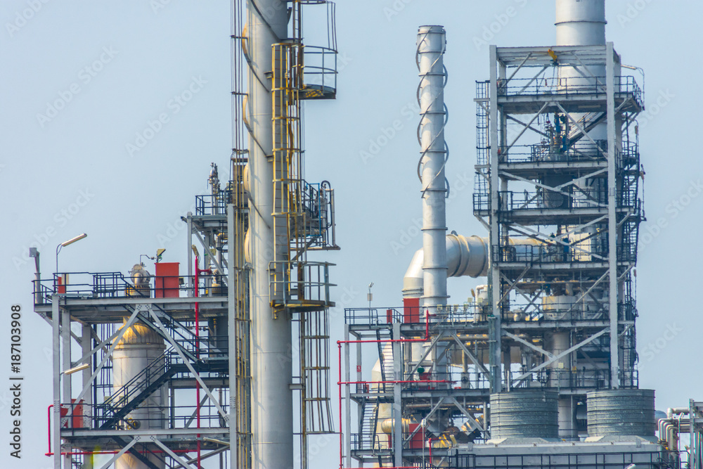 Industrial zone. Plant oil and gas refinery industry. Industrial zone. Plant oil and gas refinery industry.