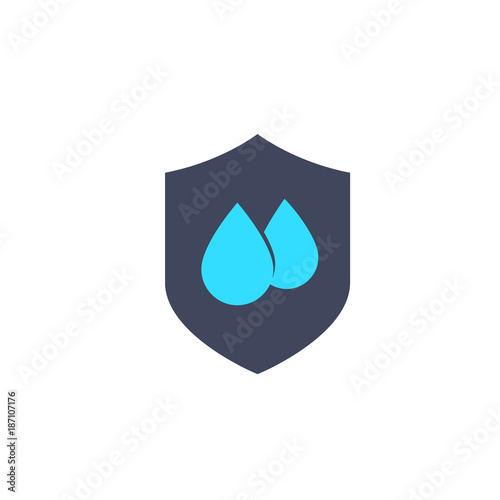 waterproof, water resistant icon