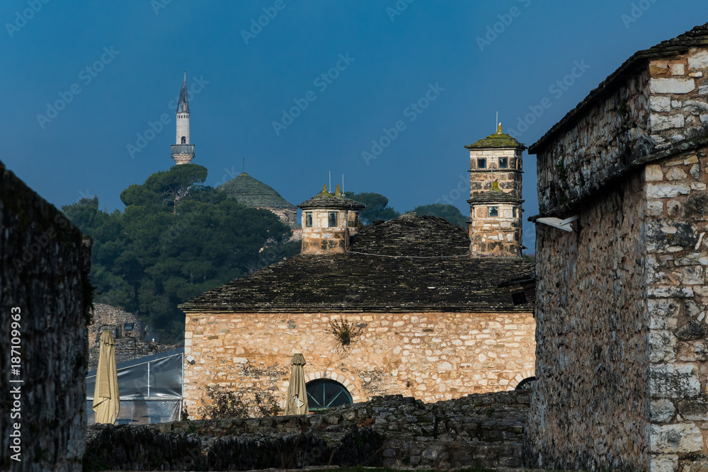 Minaret in Ioannina Greece