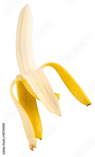 Bunch of bananas isolated on a white background
