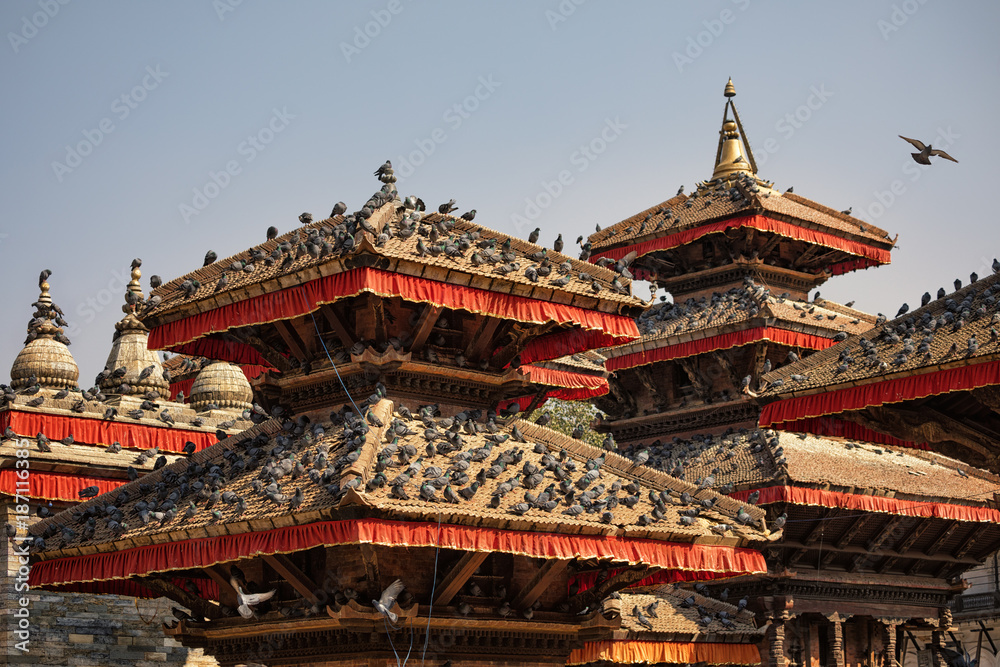 Naklejka premium Durbar Square, Kathmandu, Nepal