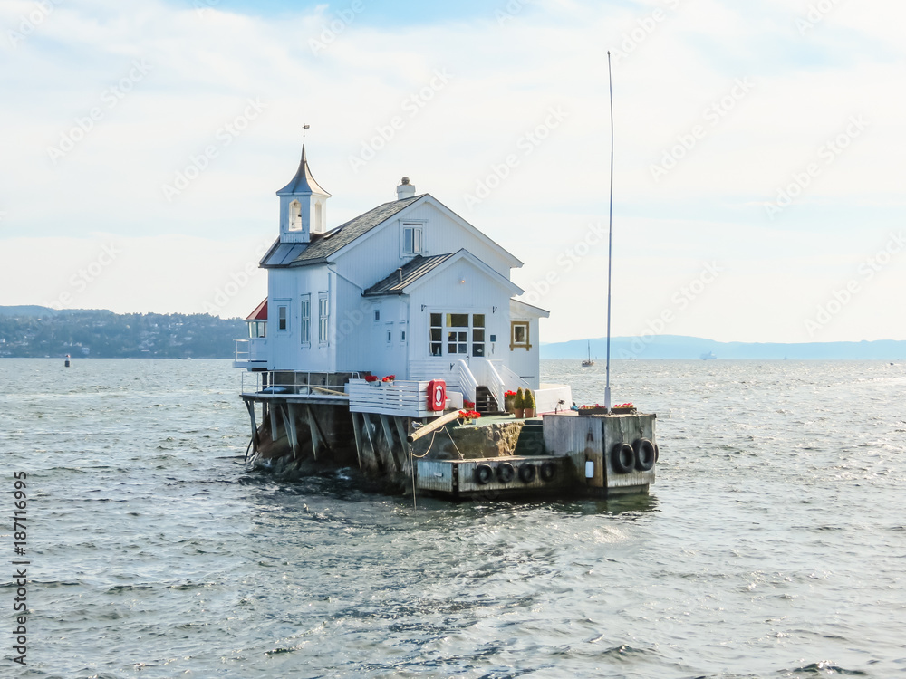 Obraz premium Small island in the Oslo Fjord, Norway