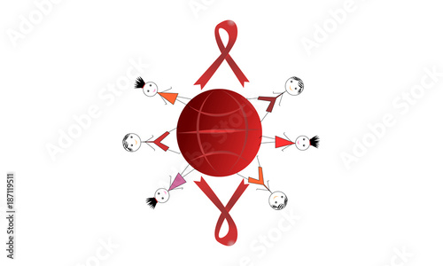 design element for hiv aids