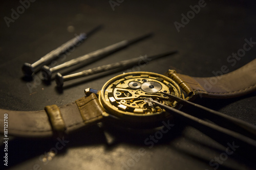 Special tools for repair of watches