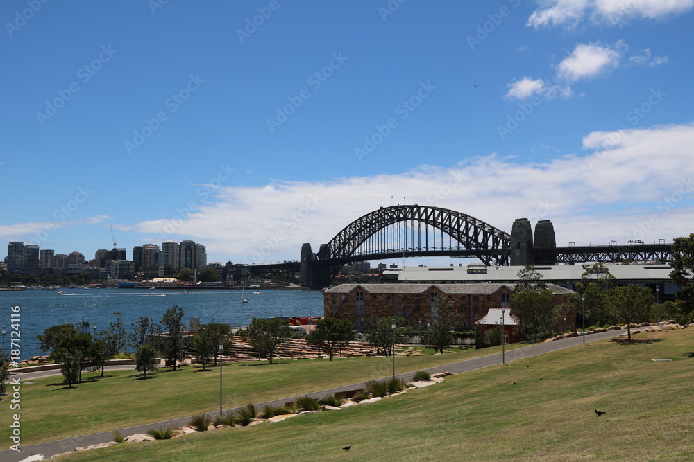 Barangaroo Reserve Millers Point in Sydney, New South Wales Australia Barangaroo Reserve Millers Point in Sydney, New South Wales Australia
