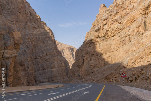Near the top Jabal Jais (Jebel Jais) Mountain Road Ras Al Khaimah UAE