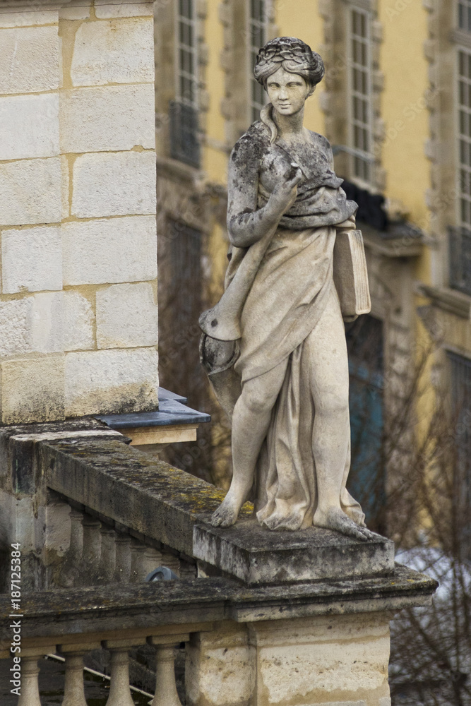 Vue aérienne du grand Théâtre de Bordeaux