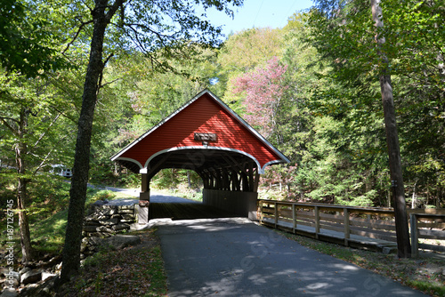 Brücke in den White Mountains