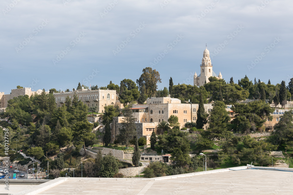 Abbey of the Dormition in Jerusalem