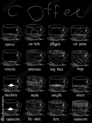 coffee menu and scratchy line