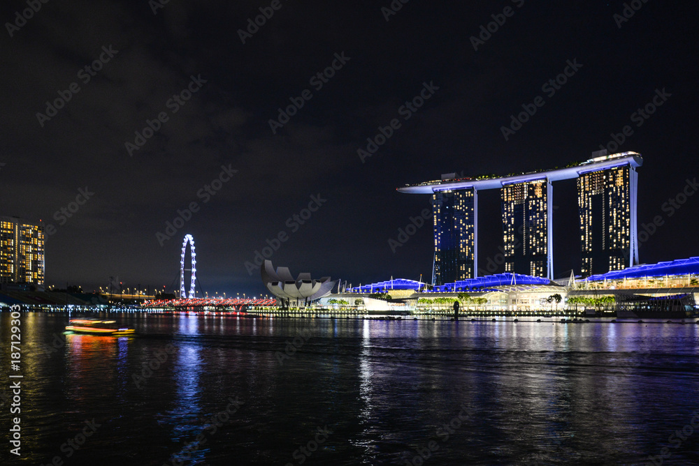 Naklejka premium Marina Bay Sands