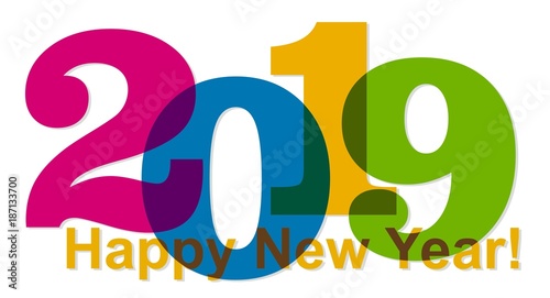 New Year card.