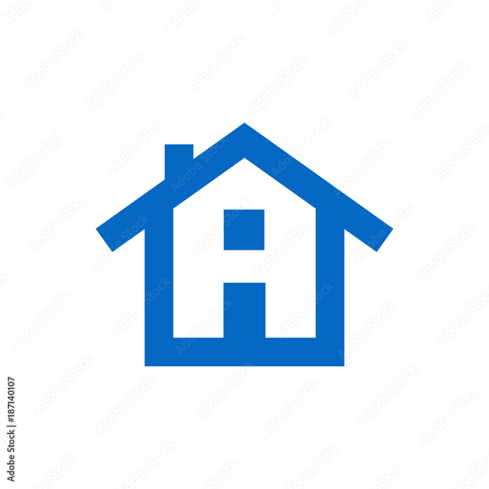 Home symbol, house simple icon