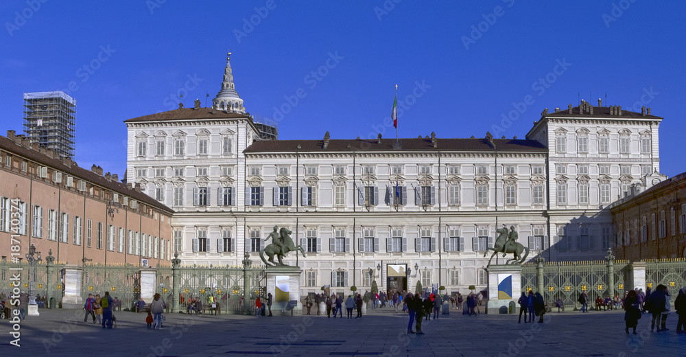 Torino, Palazzo Reale, Piemonte, Italia, Italy