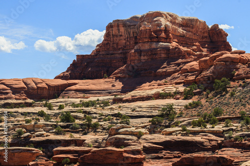 Red Rock Formations Near Canyonlands National Park  Utah.