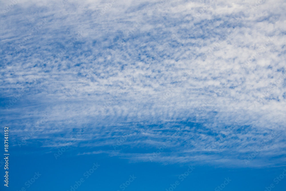 Obraz premium Layered clouds as background, texture