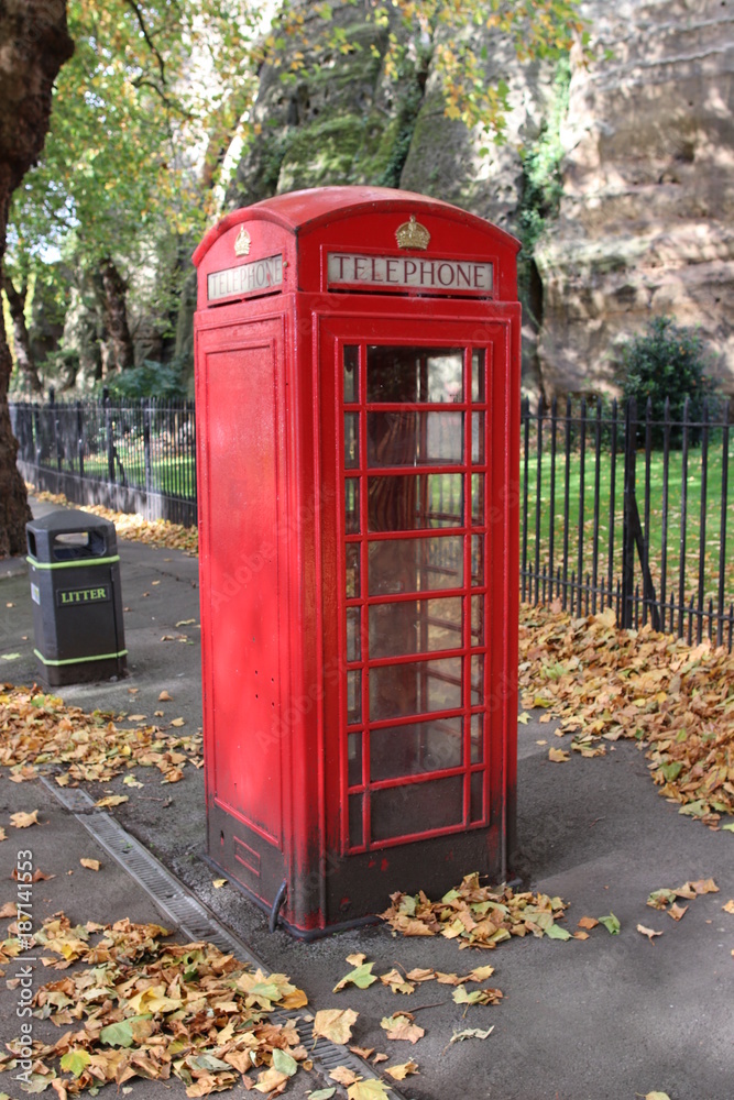 Obraz premium British Red Telephone Box