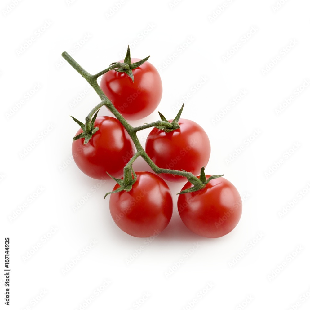 Cherry tomatoes on the vine Cherry tomatoes on the vine