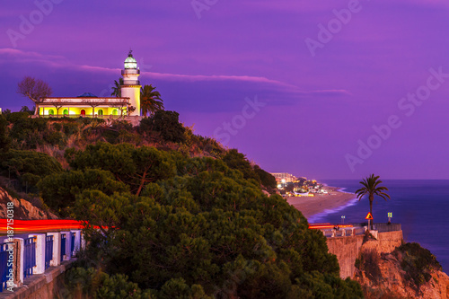 Calella lighthouse