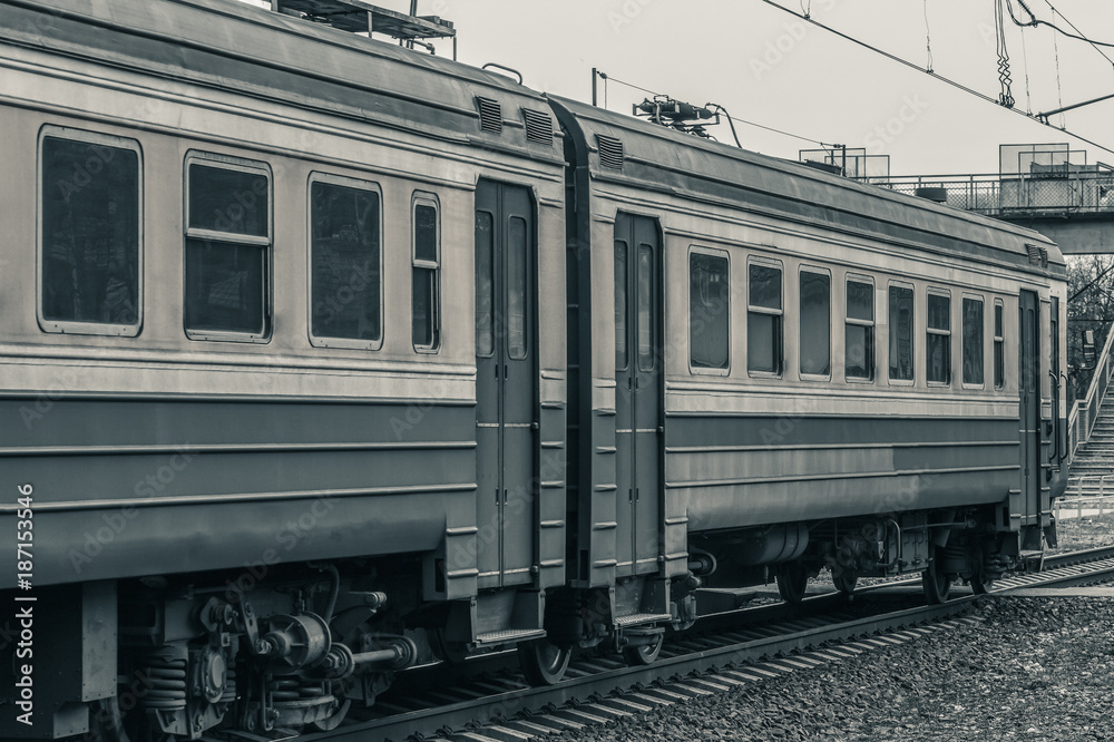 Old passenger train
