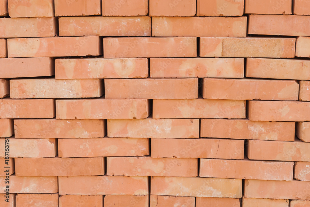 Fototapeta premium old factory for the production of pale bricks from clay for building purposes