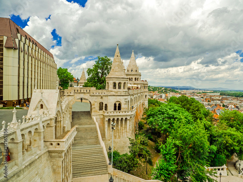 The Fisherman’s Bastion loc...