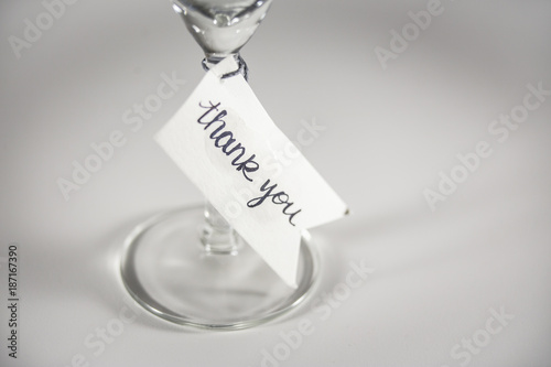 A Thank You Party Favor from a Wedding on New Years Eve