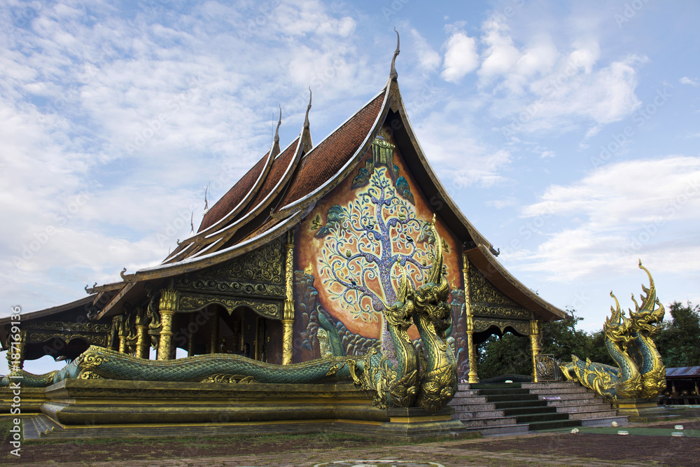 Sirindhorn wararam phu prao temple or Wat phu prao at Sirindhorn District in Ubon Ratchathani, Thailand