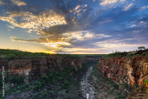 Outback Gorge Sunrise