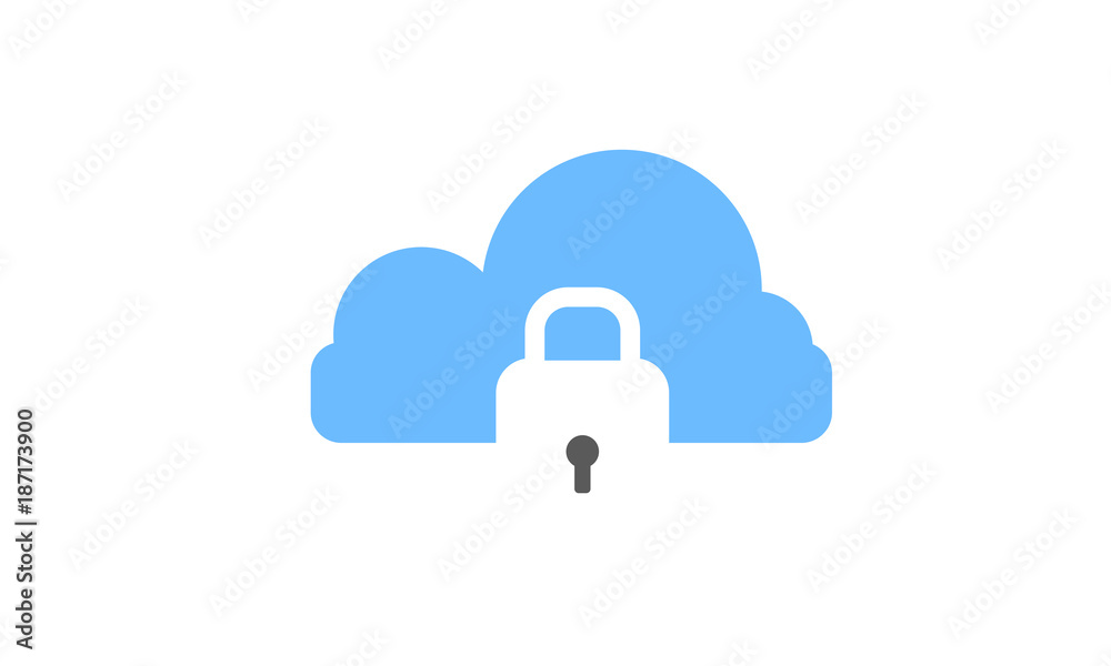 Secure Cloud Security Icon