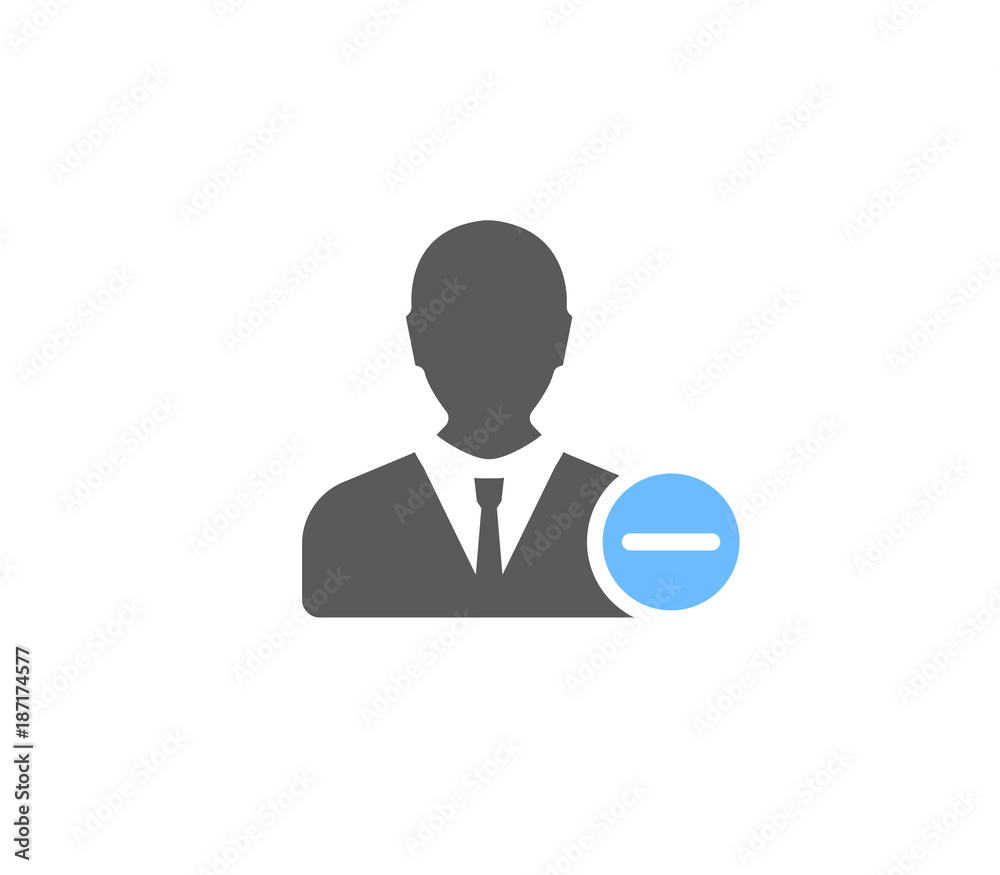 Modern Business Man Icon