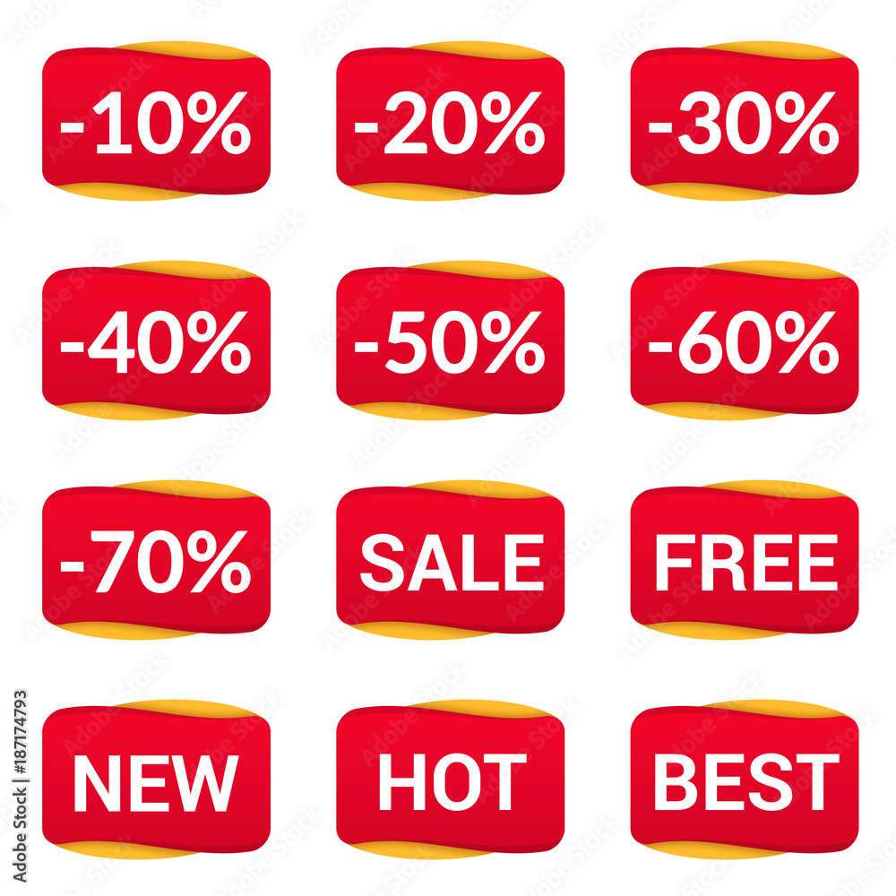 Sale Stickers Sale Stickers