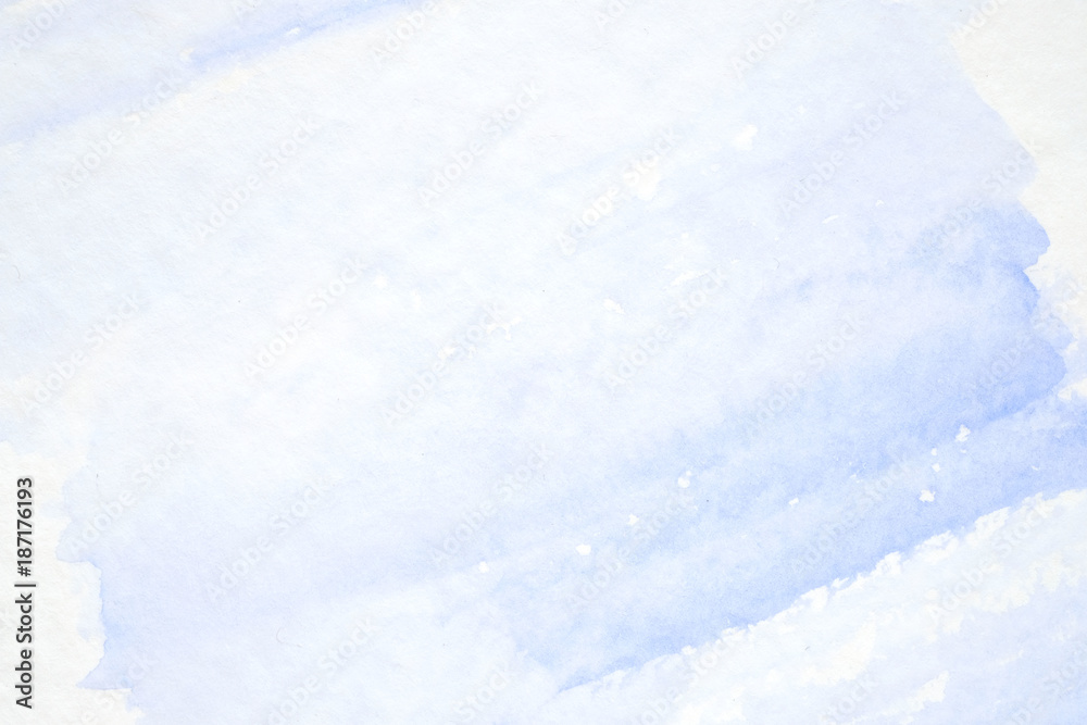 Fototapeta premium Violet, purple art abstract watercolor painting textured on white paper background