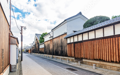 京都伏見の町並み風景