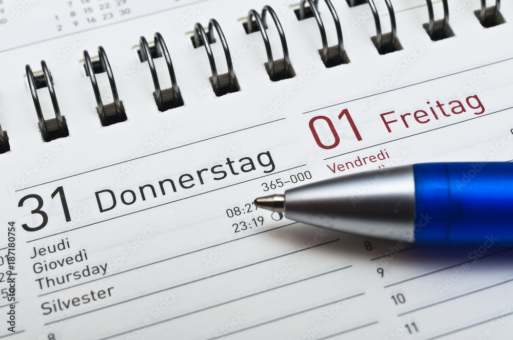Obraz premium Terminkalender - Ultimo