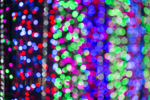 Wallpaper Mural Abstract ball lights view background. Light blur background. Torontodigital.ca