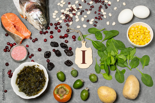 Food is source of iodine