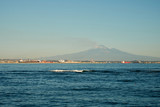 Vulcano Etna visto dal mare