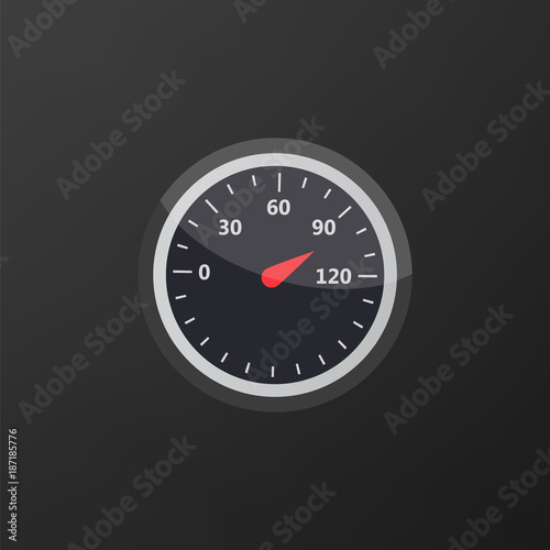 Guage icon. Credit score indicators and gauges vector set. Score vector icon