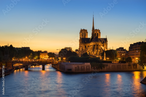 Notre Dame night © Givaga