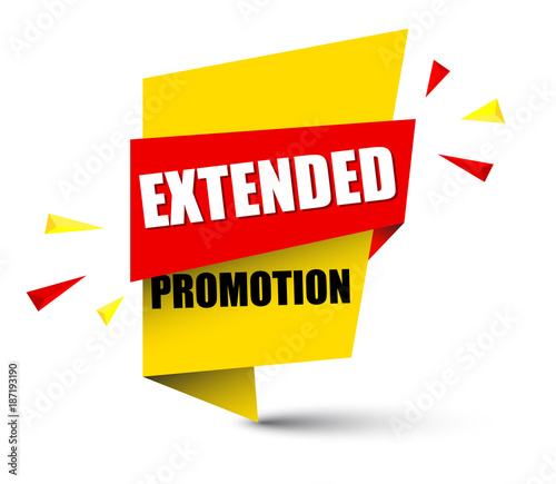 banner extended promotion