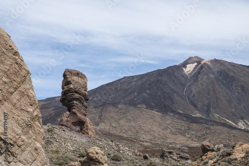 The volcano teide on tenerife