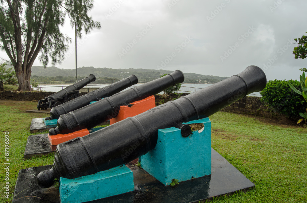 Cannon at Fort James, Tobago