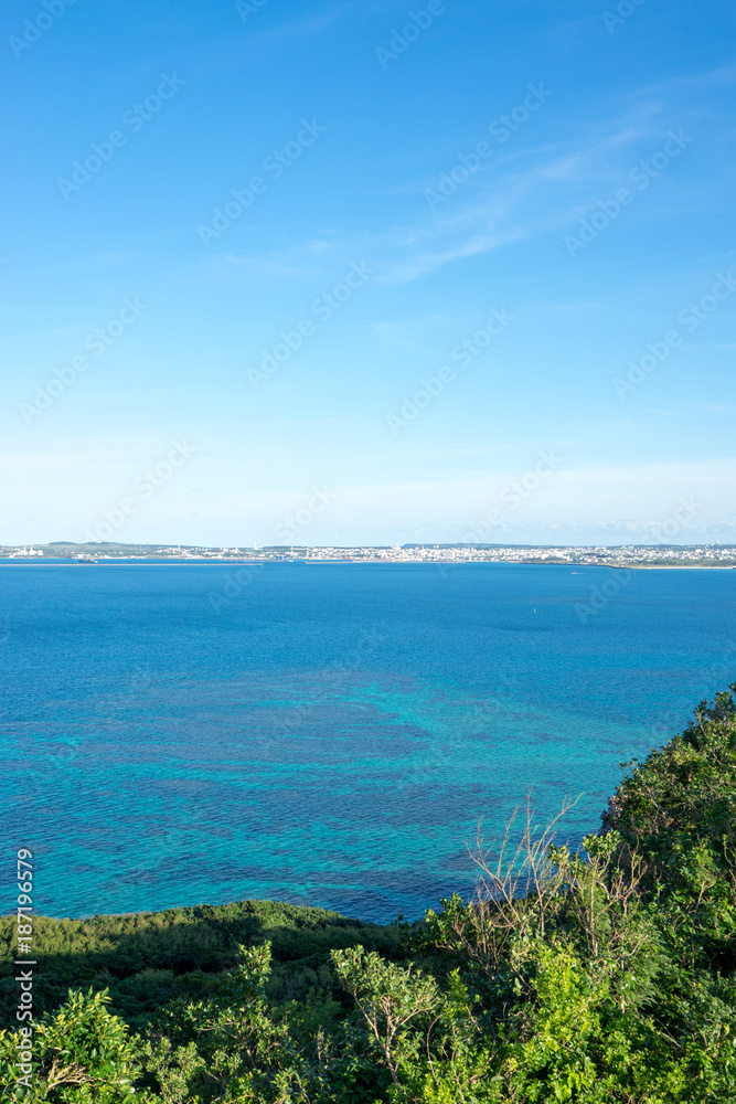 牧山展望台から見る宮古島の風景