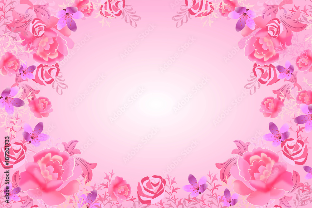 Roses of the international woman's day background Roses of the international woman's day background