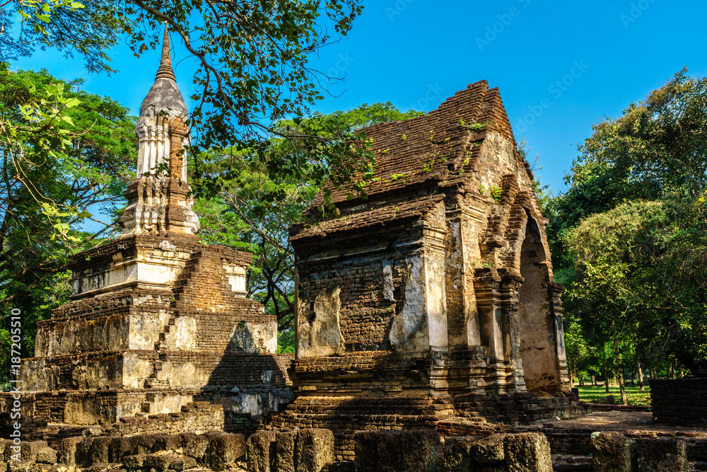 Wat Suan Kaeo Uthayan Noi, Si Satchanalai Historical Park, Si Satchanalai, Si Satchanalai District, Sukhothai