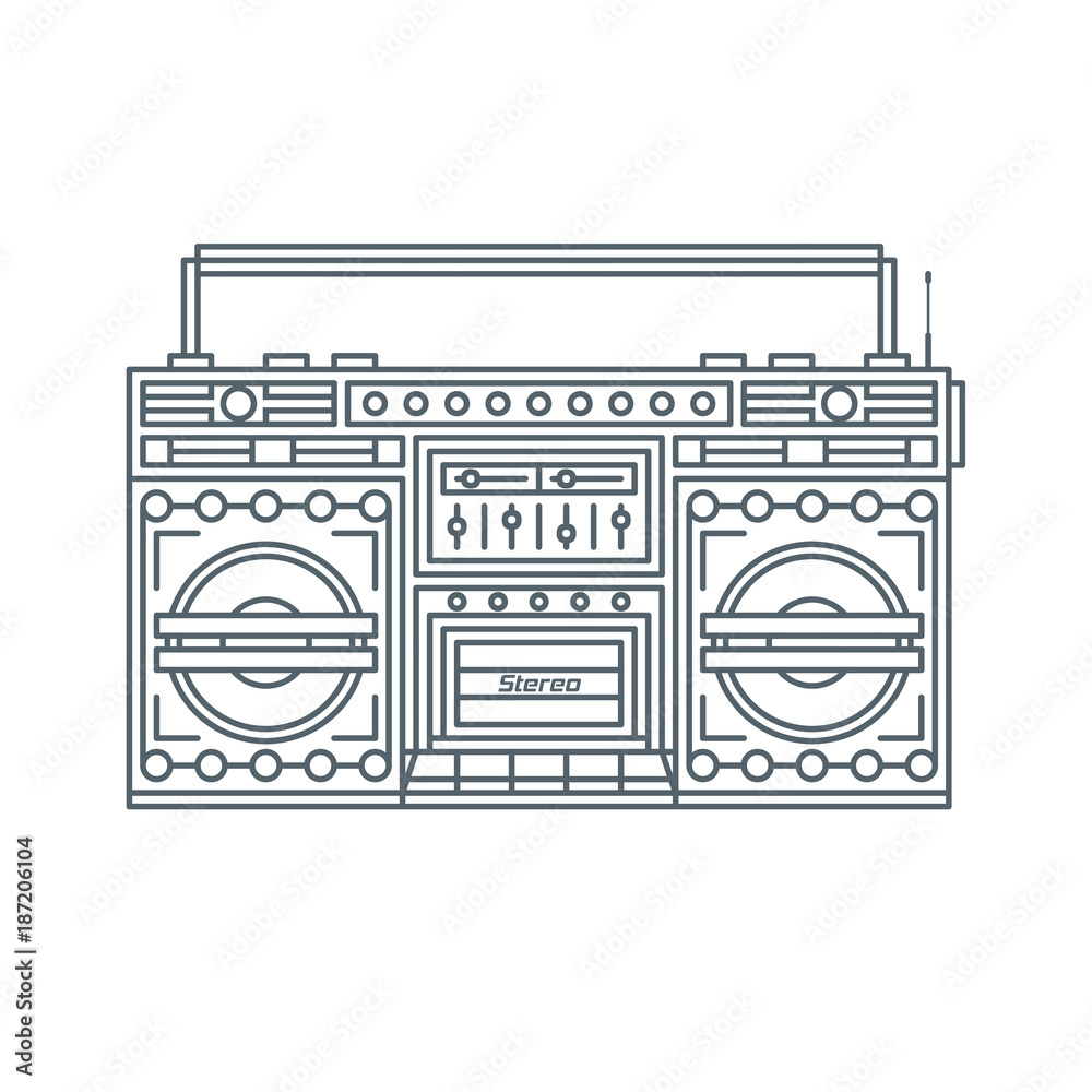 Record player ,Musical ,vector