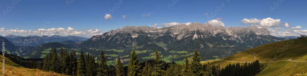 Wilder Kaiser oberhalb Elmau 2012