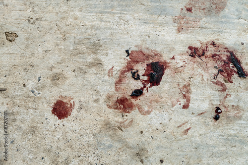 bloodstain photo