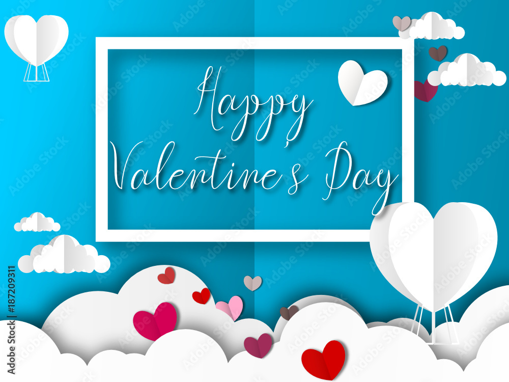 Naklejka valentine's day - saint Valentin - heart - coeur